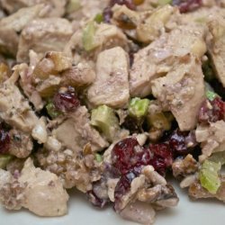 Cranberry Walnut Chicken Salad