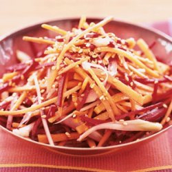 Beet, Carrot, and Fennel Slaw