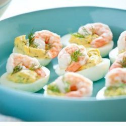 Deviled Eggs with Shrimp