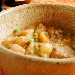 Lamb Stew with Hazelnut Butter and Dates