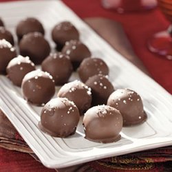 Dark Chocolate Truffles with Fleur de Sel