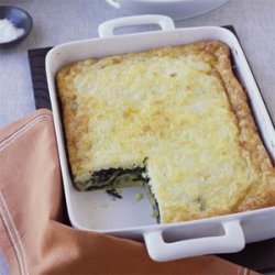 Swiss Chard and Ricotta Salata Egg Bake