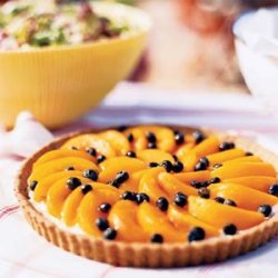 Blueberry-Peach Tart