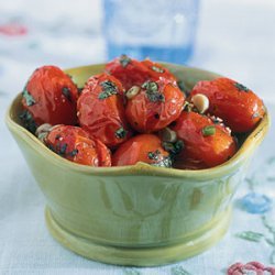 Tomatoes with Green Onions and Basil