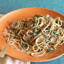 Spinach Mushroom Pasta