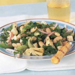 Italian White Bean-and-Artichoke Salad