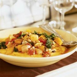 Autumn Vegetable Ragout with Soft Polenta