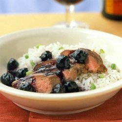 Duck Breast with Double-Cherry Sauce