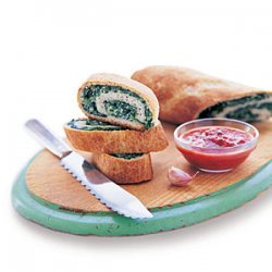 Hot Ricotta Spinach Loaf