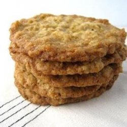 Crisp Oatmeal Cookies