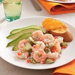 Pickled Okra and Shrimp Salad