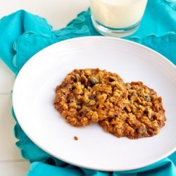 Oatmeal Chocolate Cherry Crisps