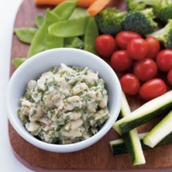 White Bean & Herb Hummus with Crudites