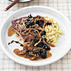 Pork with Cider Pan Sauce