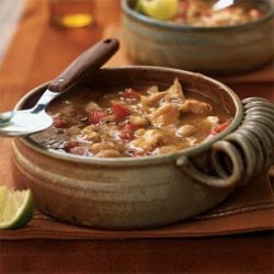 White Bean and Turkey Chili