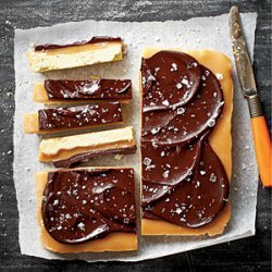 Chocolate-Caramel Shortbread Bars