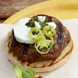 Sun-dried Tomato-Pesto Burgers