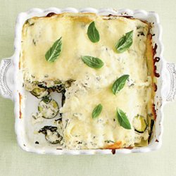 Zucchini-and-Spinach Lasagna