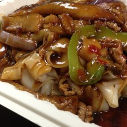 Noodles with Eggplant Sauce