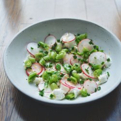 Radish and Chive Salad