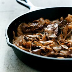 Beef Stroganoff