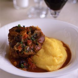 Osso Buco with Tomatoes, Olives, and Gremolata