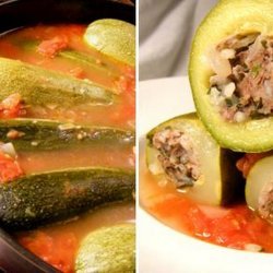 Lebanese Stuffed Zucchini