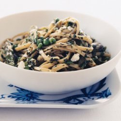 Pasta with Green Vegetables and Herbs