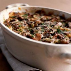 Wild Mushroom Potato Gratin