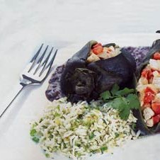 Juana's Chicken-Stuffed Poblanos