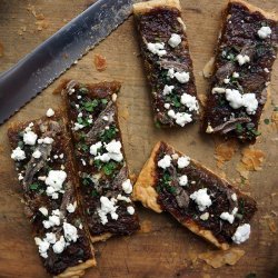 Goat Cheese and Onion Tarts