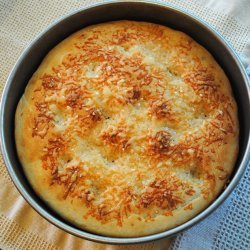 Thyme Focaccia and Parmesan Focaccia