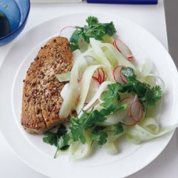 Tuna with Asian Slaw