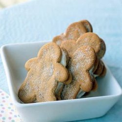 Gingerbread Ice-Cream Sandwiches