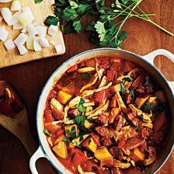 Chicken and Chorizo Stew