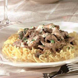 Sirloin Stroganoff