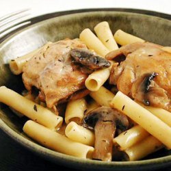 Chicken-Pasta-Mushroom Dish