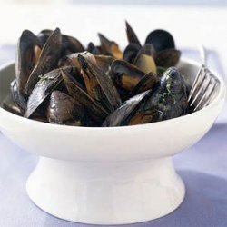 Mussels in Spicy Coconut Broth