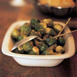 Brussels Sprouts with Browned Garlic