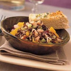 Orange-Wild Rice Salad with Smoked Turkey