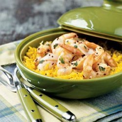 Coconut Shrimp and Rice Pilaf