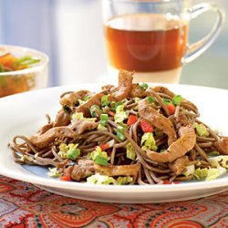 Cold Soba Noodles with Vietnamese Pork