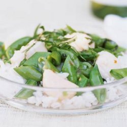 Scallop and Sugar Snap Pea Stir-Fry