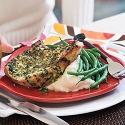 Pork Chops With Herb-Mustard Butter