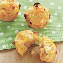 Mini Corn and Feta Muffins