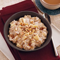 Maple-Hazelnut Oatmeal