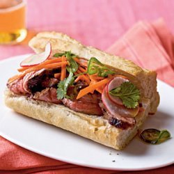 Banh Mi-Style Roast Beef Sandwiches