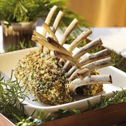 Rack of Lamb with Garlic-Herb Crust