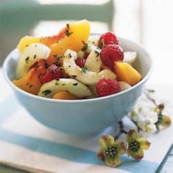 Peach Salad with Cumin Dressing