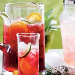 Iced Hibiscus Sweet Tea